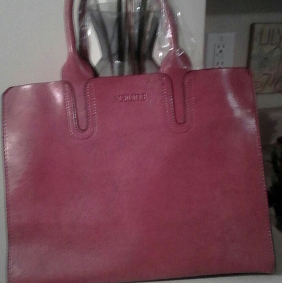 Brown  oil wax  Leather bag - Picture 2 of 6